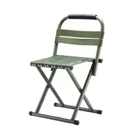 尚烤佳 户外折叠凳靠背马扎马扎子凳子户外便携折叠椅子 轻便款