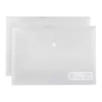 晨光(M&G) ADM94584 晨光纽扣袋斜纹 白色(12/包) 2包装