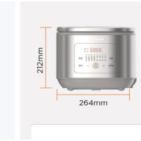 九阳(Joyoung)家用电饭煲大火力多功能电饭锅焖煮防溢智能电煮锅 F-40FZ4399/沙丘灰/ 4L