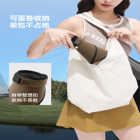 蕉下女士空顶防晒帽UL56924 浅棕蕉花