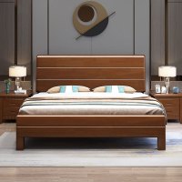 中豫鑫泽 ZYXZ4031125实木床宿舍家具1.5米单人床含两个床头柜