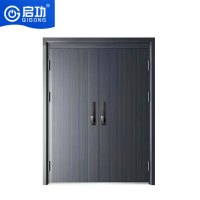 启功钢质防盗门进户安全门单位小区民房平开入户防盗门QG-JZFDM7680