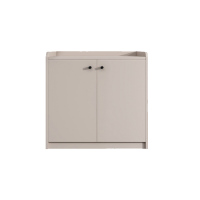 苏宁 质凡 现代简约家用茶水柜玄关柜餐边柜/ZF-XGG024/800*400*850mm