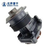 北奔重卡1626汽车维修配件 水泵总成 适配北奔1626