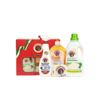 大公鸡套装四件套(油污净+马赛皂+洗洁精+洗衣液)