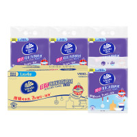 维达Vinda原木纯品软抽纸巾120抽*10包超柔亲肤加厚加长家居生活用纸无香料无漂白