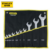 史丹利(STANLEY)两用扳手工具套装工业级双开口家用汽修呆扳手组省力维修工具组套 公制10件套装 TK904-23C
