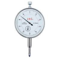 上工 百分表千分表0-3-5-10-30-50-80-100mm测头大表面指示表带6钻 0-5千分表8钻0002表盘60