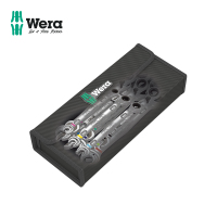 维拉(WERA)进口开口棘轮扳手套装6000/6001德国快速两用扳手套筒梅花扳手 6000棘轮开口[11件套]