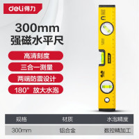 得力(deli)水平尺 高精度 [300mm] 强磁款-DL290300