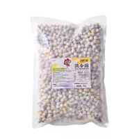 圣唐大咖混 合芋圆 组合甜 品小吃 紫薯芋头红薯抹茶四味冷冻1000g/包