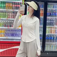 小某野小蛮腰防晒衣绝绝紫3代修身防晒服女款UPF40+冰丝户外外套