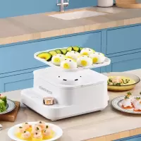 康巴赫元气电蒸箱 电蒸锅12L米白