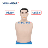 欣曼科教 心包穿刺与心内注射模拟人 心包穿刺训练模型XM-XB01