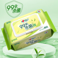 心相印商务系列99.9%杀菌湿巾卫生湿巾80片/包