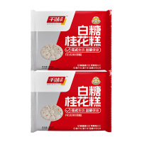 千味央厨白糖桂花糕浓郁花香甜而不腻微弹爽口细腻松软300g*2袋(包装随机)