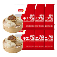 千味央厨酱肉包多汁不腻肉香四溢口感鲜香半成品800g*6袋