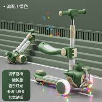 潮友布丁熊滑板车-有座无推杆 CY-WJ008-有座款