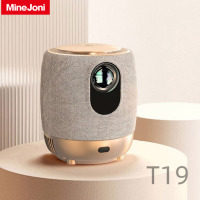 MiNEJONi/茁泥T19投影仪家用卧室投墙家庭影院投影机