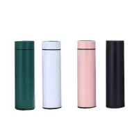 苏宁宜品316不锈钢智能数显保温杯白STB539