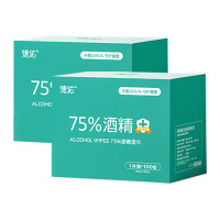 德佑湿巾100片*2盒酒精湿巾2001DYWP889R02