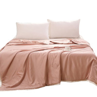 洁丽雅被子150*200cm纤维被芯柔纱大豆被舒适透气静雅JLY-YHK223