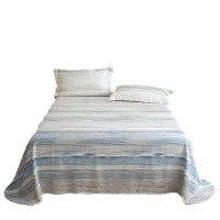 天琴凉席三件套240*245cm柔软舒适听海竹纤维软TQ-Q72