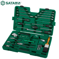 世达(SATA) 五金工具套装 33件电梯维修保养工具组套家用电工机修 09551