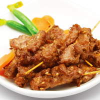 大庄园香嫩羊肉串300g*3袋牙签肉烤串空气炸锅