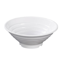 若炫RUOXUAN 密胺白瓷面碗 φ17.5cm