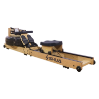 舒华(SHUA)静音水阻家用轻奢高端划船机可折叠运动健身器材R5100