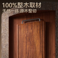 康巴赫KH-C4028H02进口黑金檀整木菜板40*28*2.5cm