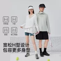 VVC防晒衣女防紫外线新款户外遮阳防晒服透气超薄披肩短外套 VGS3S200