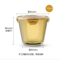 康宁餐具 保鲜盒耐热玻璃饭盒加高700ml汤盒2件组