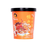 鸭状元鸭血粉丝汤经典香辣味173g/碗*6