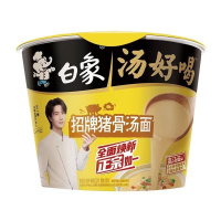 白象汤好喝招牌猪骨面碗装112g*12桶