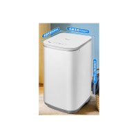 小天鹅3kg迷你小型婴儿宝宝高温除螨家用全自动波轮洗衣机 加热款TB30VH80EPLUS极地白
