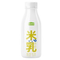 袁谷米乳330ml*8 早餐谷物饮料 含五常大米汁 奶茶店用醇厚米香米乳 米乳330ml*8