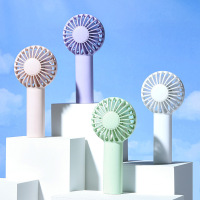 新款迷你泡泡手持电风扇 USB迷你风扇批发小巧学生充电静音