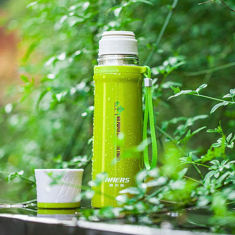 哈尔斯哈尔斯 260ml 弹盖 保温杯女便携迷你不锈钢学生韩版清新文艺杯子创意可爱水杯图片