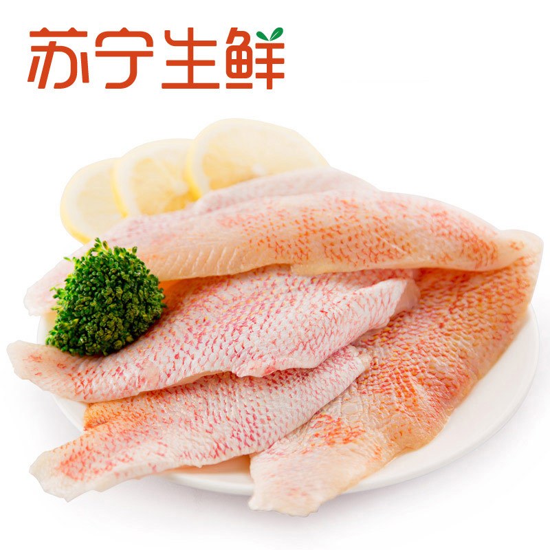 [苏宁生鲜] 原膳阿拉斯加深海红鱼片470g