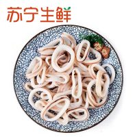 【苏宁生鲜】 三都港鱿鱼圈500g海鲜水产