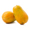 [苏宁生鲜]海南树上熟木瓜2个约450g/个