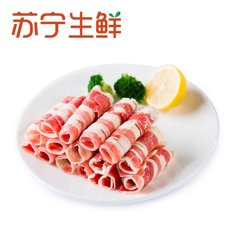 [苏宁生鲜]玺宴澳洲肥牛卷350g图片