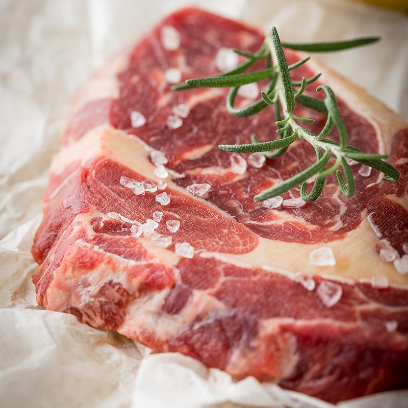 苏宁生鲜澳洲草饲眼肉牛排150g含黄油和酱料包