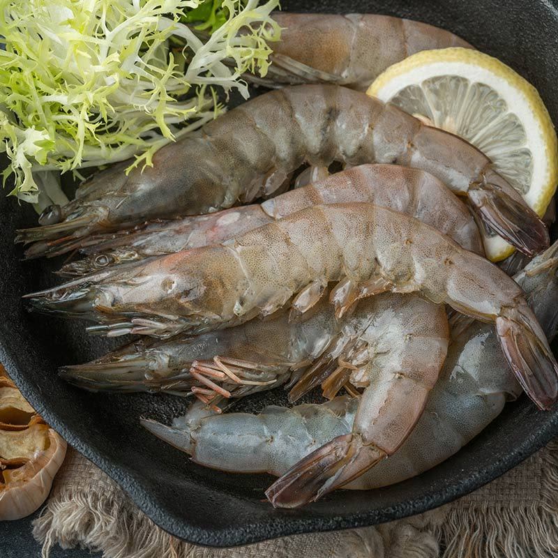 [苏宁生鲜]原膳深海大虾200g图片