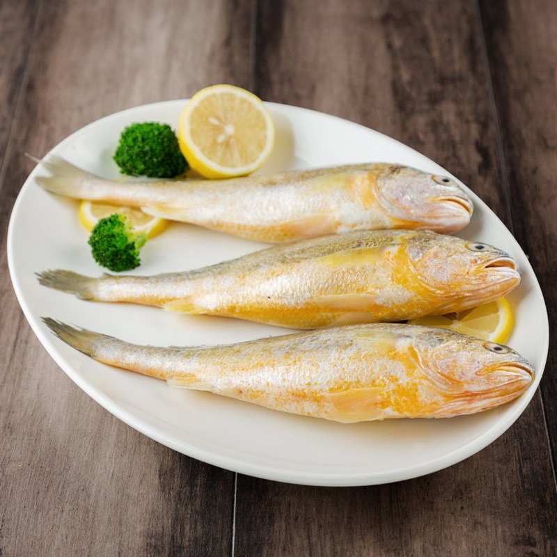 [苏宁生鲜]原膳东海黄鱼400g(3-4条)