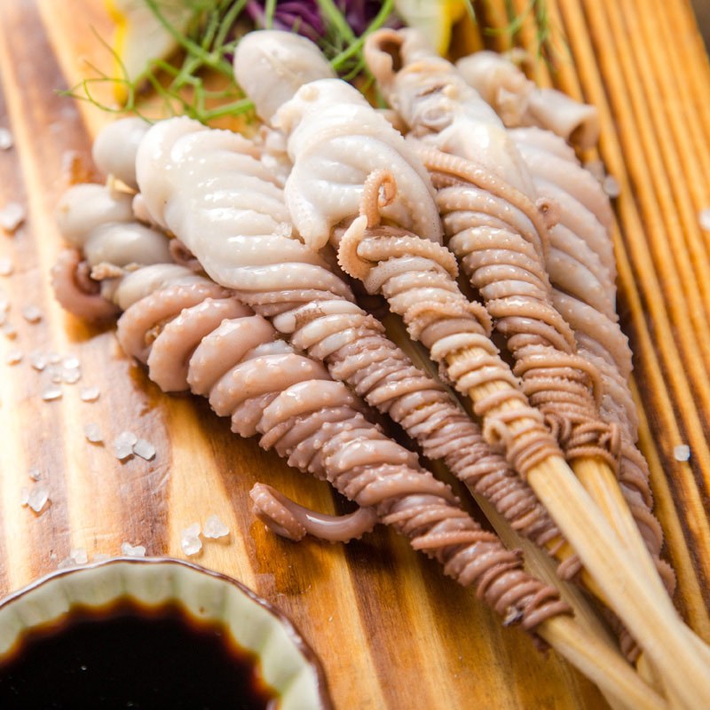 苏宁生鲜八爪鱼串海鲜水产