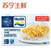 【苏宁生鲜】福食乐美味鳕鱼柳(香浓奶味洋芋)360g 方便速食