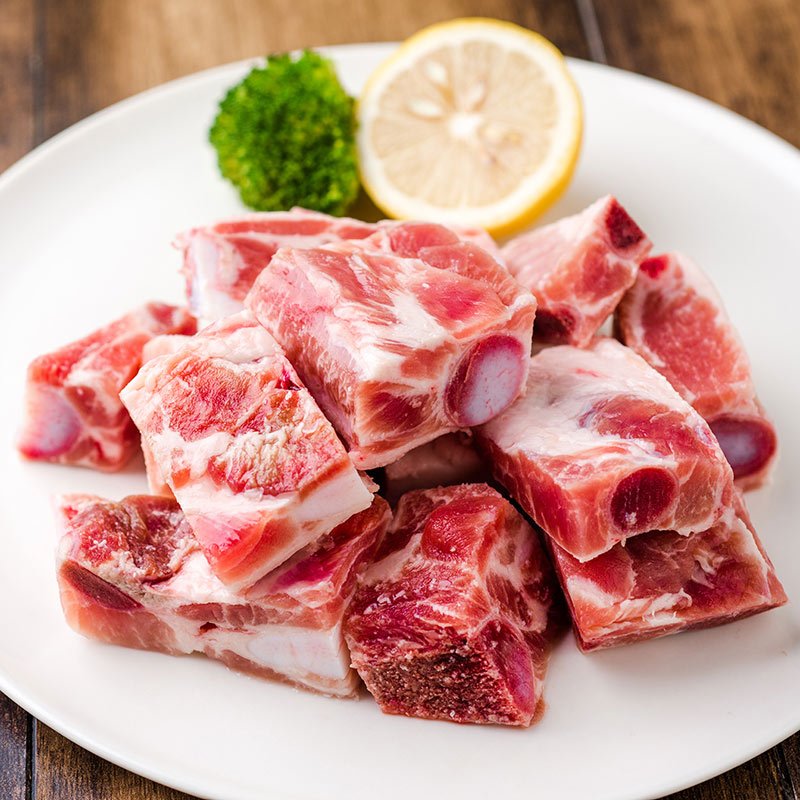 [苏宁生鲜]原膳丹麦皇冠天然谷饲猪肋排400g报价_参